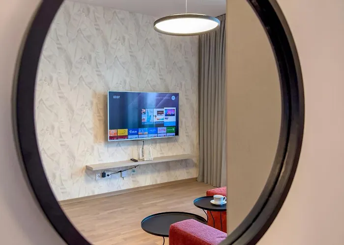 Design Metropolis, Ac, Free Parking Apartman *